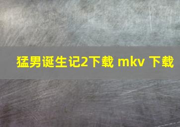 猛男诞生记2下载 mkv 下载